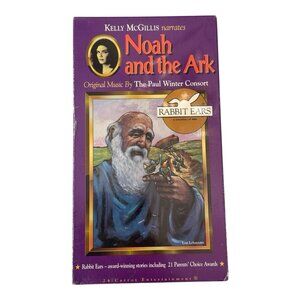 Noah and the Ark - Sealed Rabbit Ears VHS - Narrated by Kelly McGillis